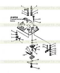 Рычаг управления коробки передач Рычаг управления коробки передач